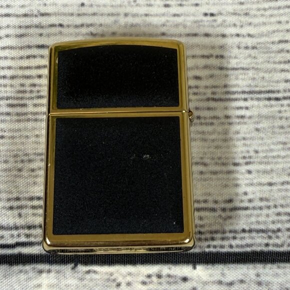 Zippo Vintage Black Gold Elegance B XIII Lighter - Picture 5 of 10